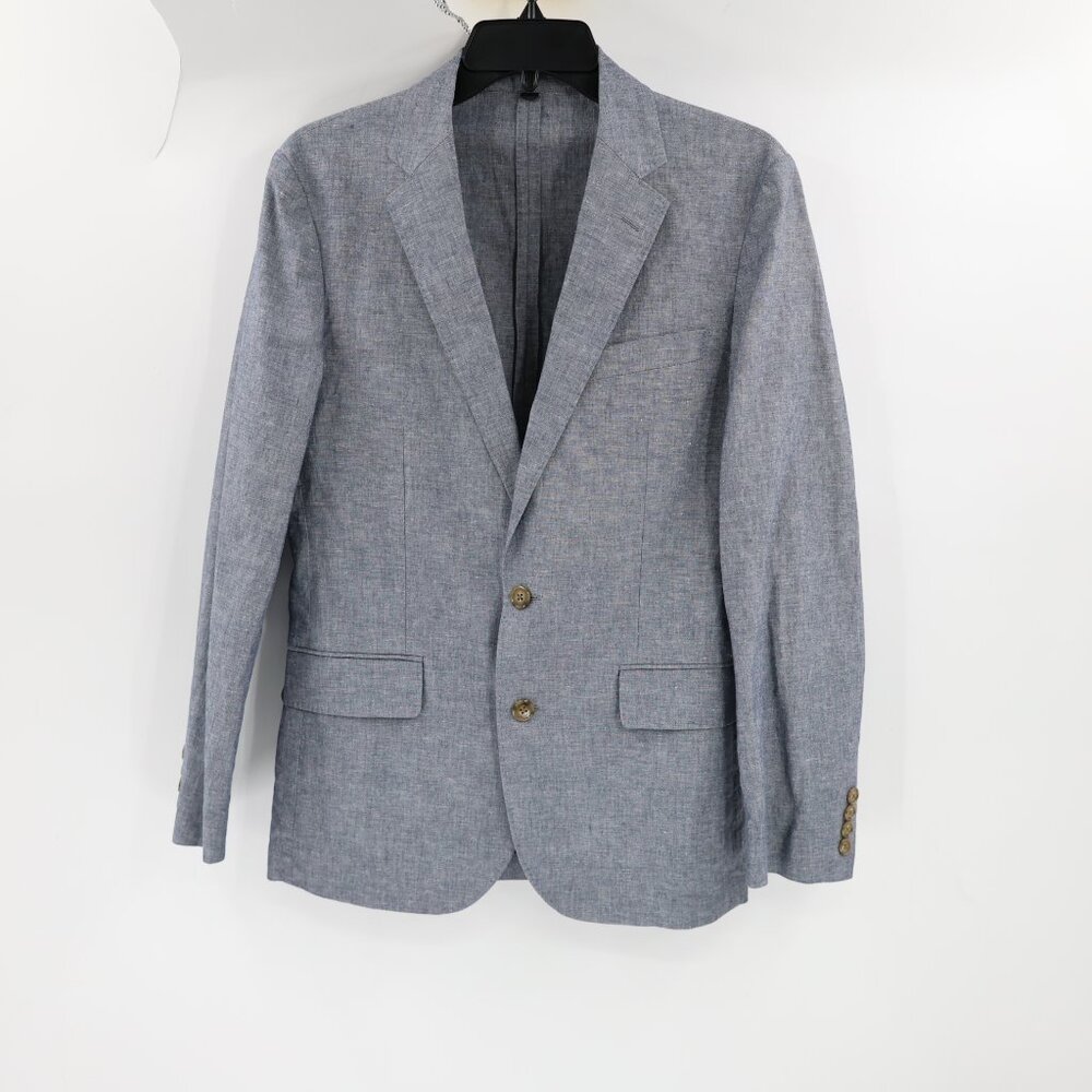 NWT J Crew Sport Coat Mens 36S Ludlow Somelos Stretch Cotton Linen unstructured
